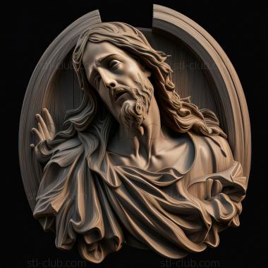 3D model st jesus (STL)